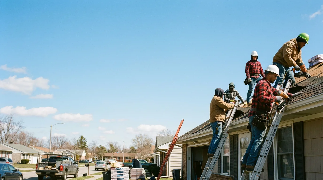 Roofing in Pontiac, MO near me